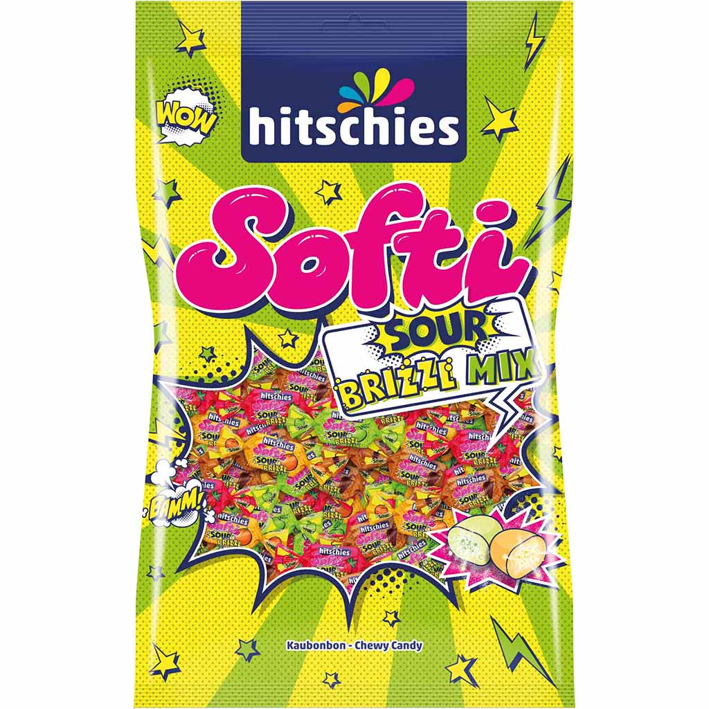 hitschies Softi Sour brizzl Mix 1kg MHD 28.02.27