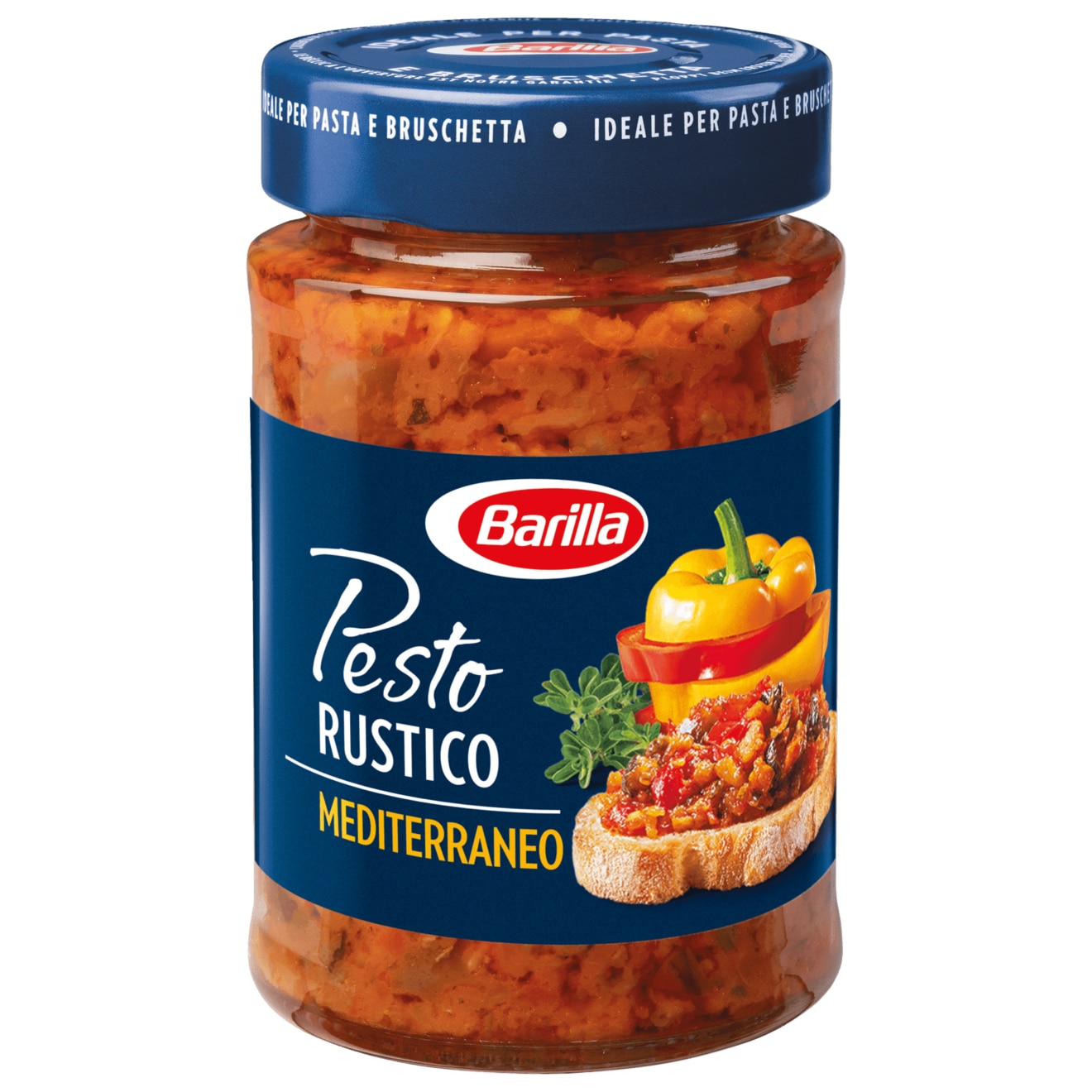 Barilla Pesto Rustico Mediterraneo 200g MHD 16.09.26