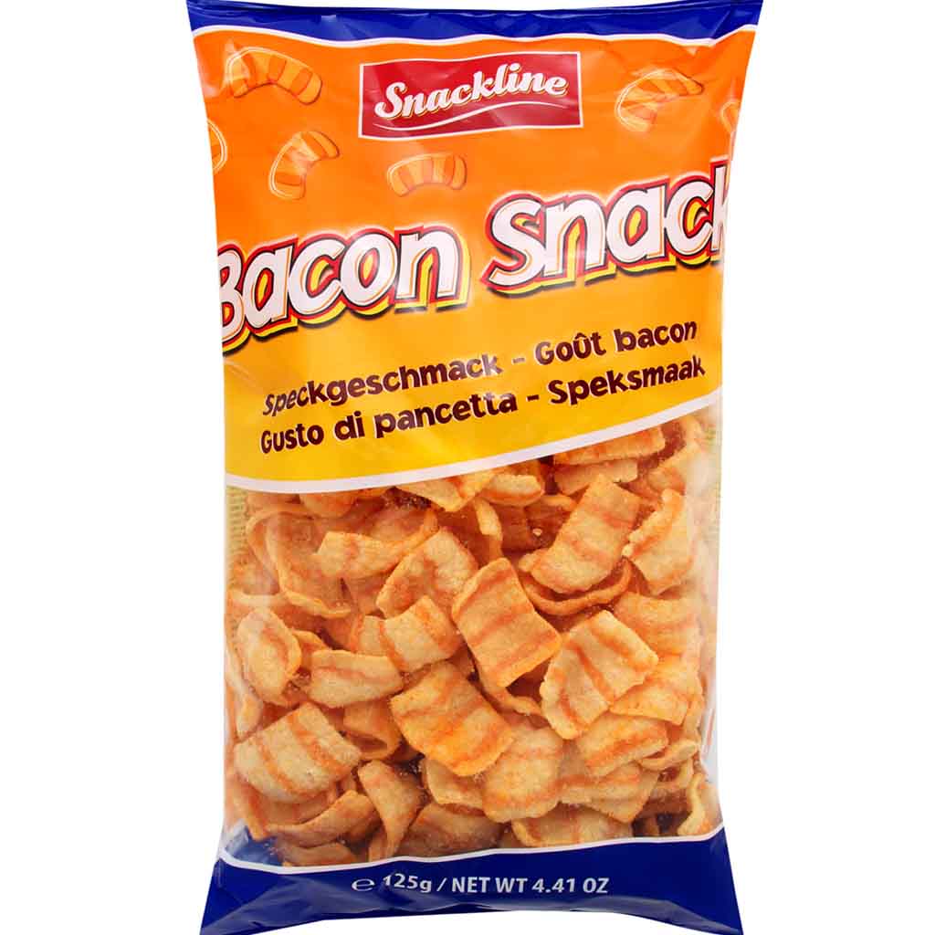 Snackline Bacon Weizensnack 125g MHD 28.03.26