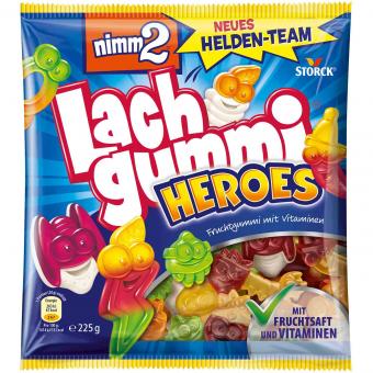 Storck Nimm2 Lachgummi Heroes 225g MHD 30.07.26
