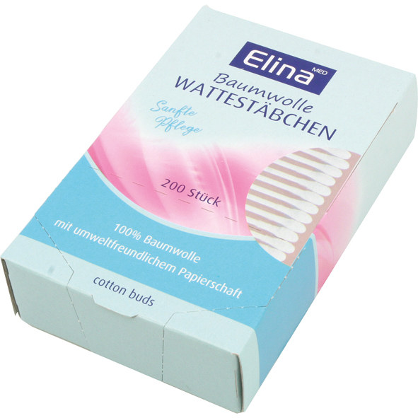 Wattestäbchen-200er-Box