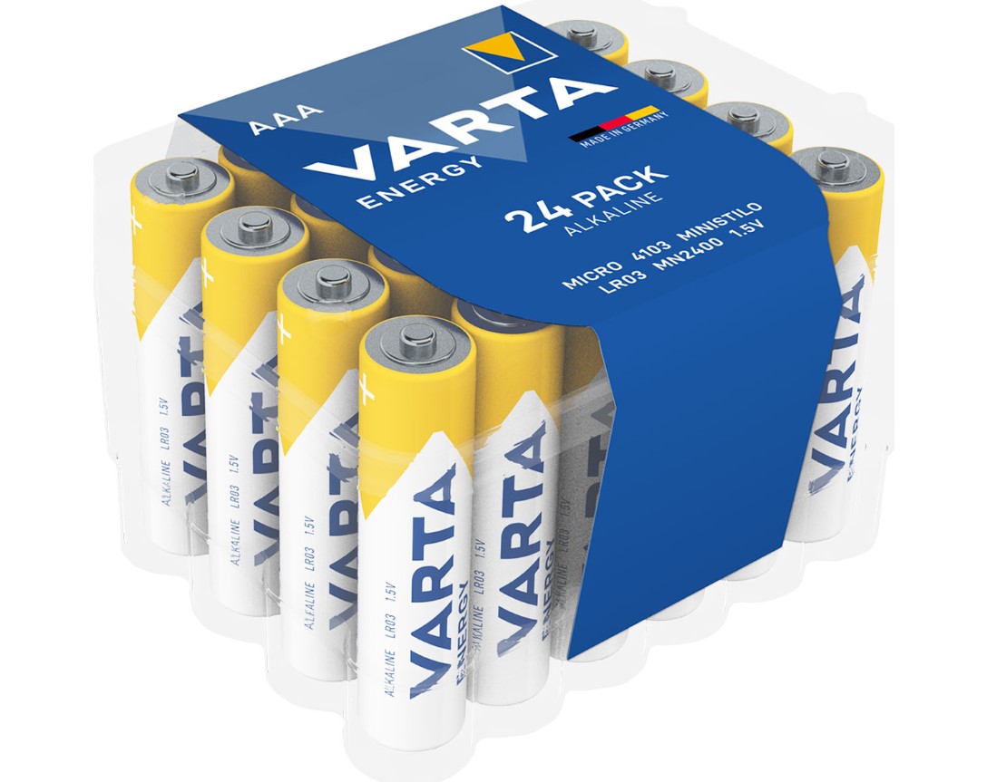 VARTA LR03/AAA Energy Alkaline 24er MHD 31.12.29