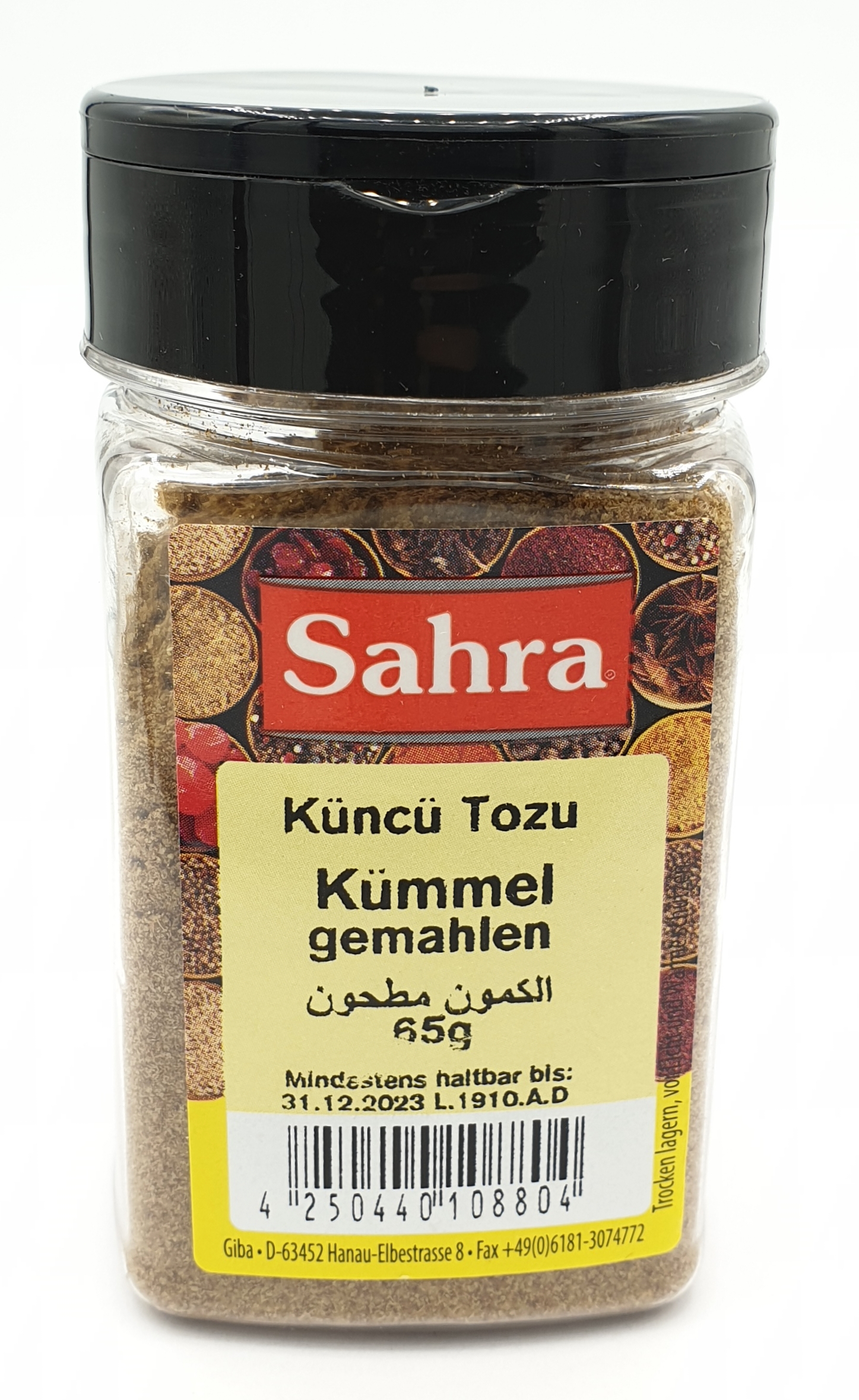 Sahra Kümmel gemahlen 65g MHD 30.06.27