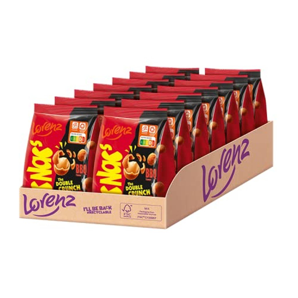 NicNacs BBQ 14x110g=1540g MHD 20.05.26