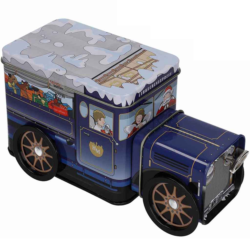 Haeberlein-Metzger Lebkuchen-Express Oldtimer mit Spieluhr 200g MHD 30.04.26