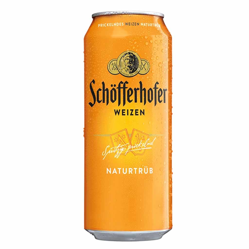 24x Schöfferhofer Weizen Naturtrüb 0,5L Dosen = 12 L , 4053400157672 , 4053400157672
