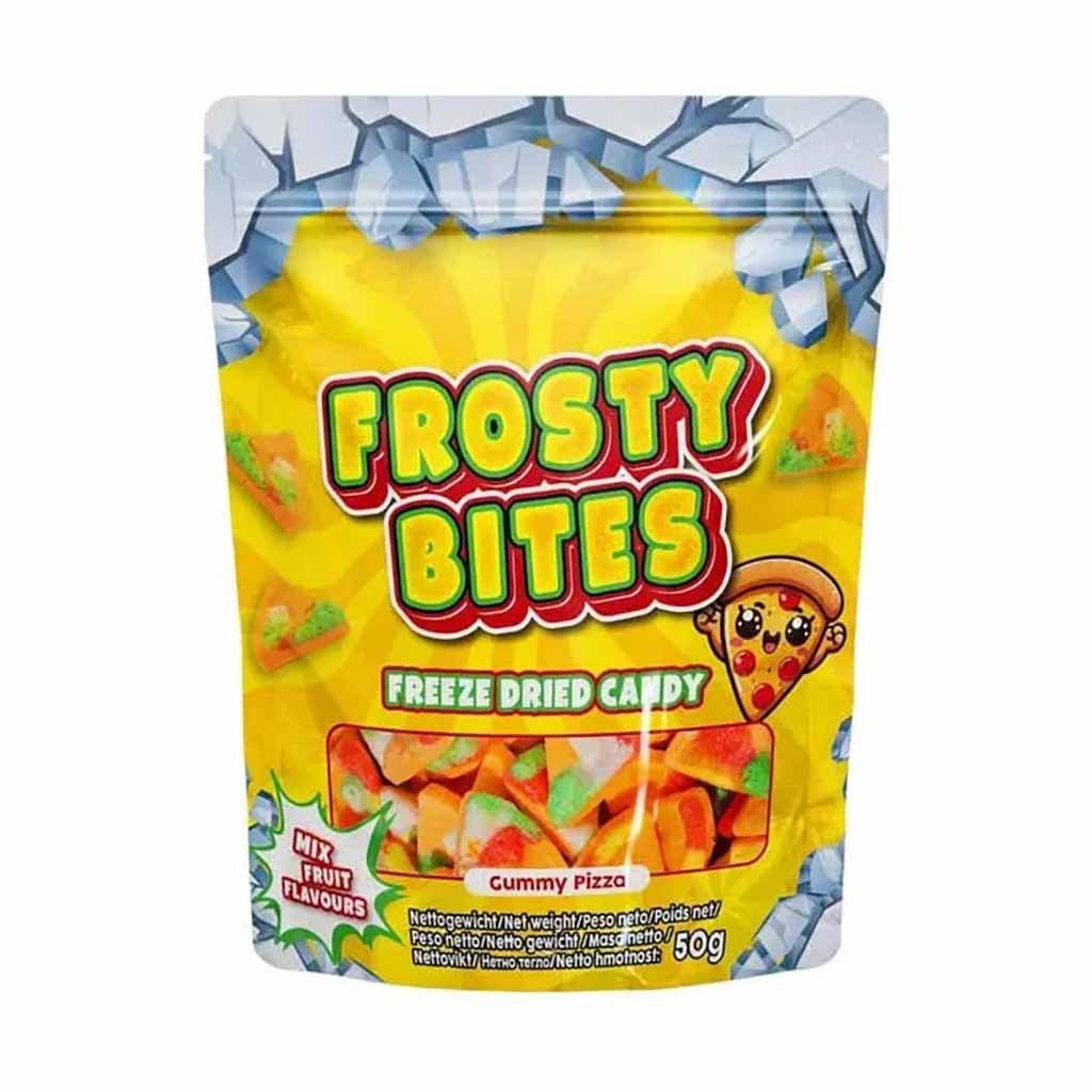 Frosty Bites Gummy Pizza 50g MHD 29.05.27