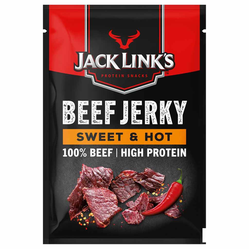 Jack Links Beef Jerky Sweet & Hot 60g  EAN 4251097420066