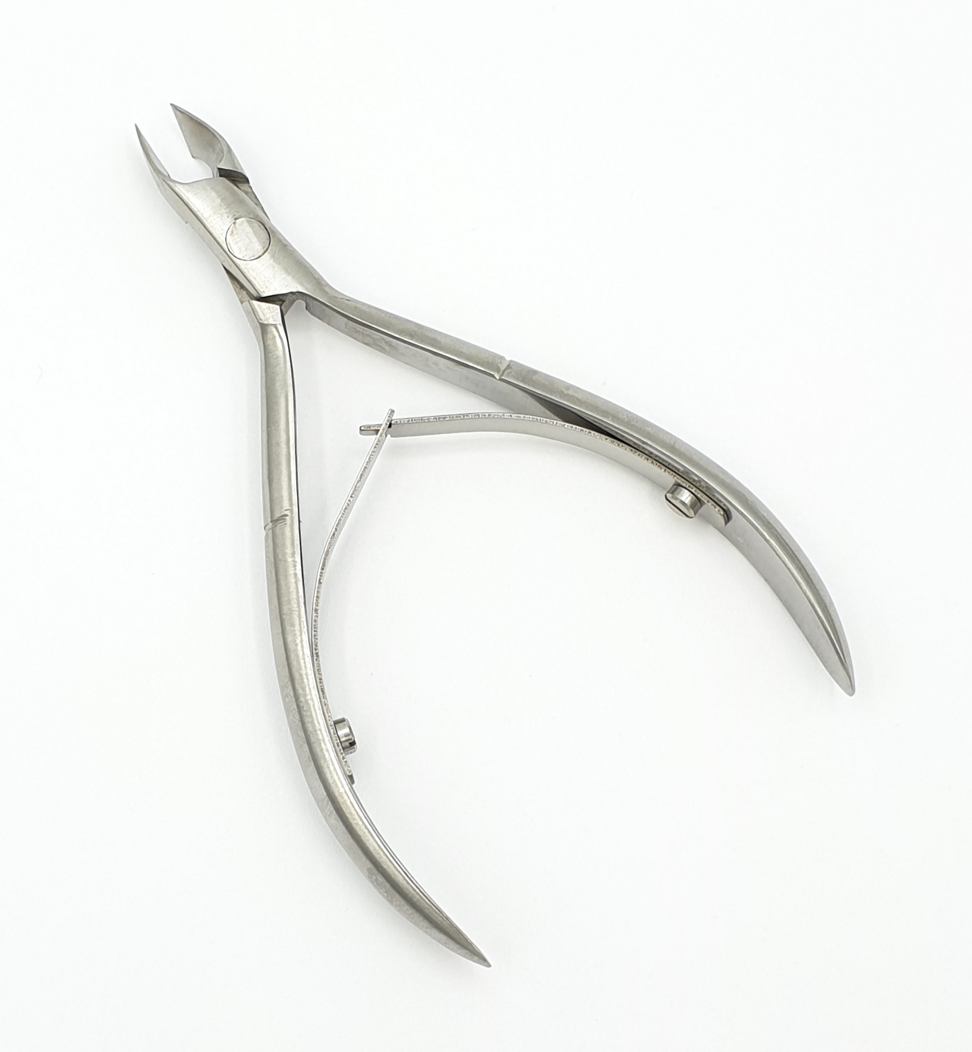 Hautzange aus Solingen Silberfarben