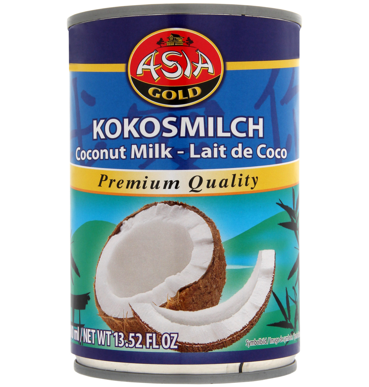 Asia Gold Kokosnussmilch 400ml MHD 13.12.26