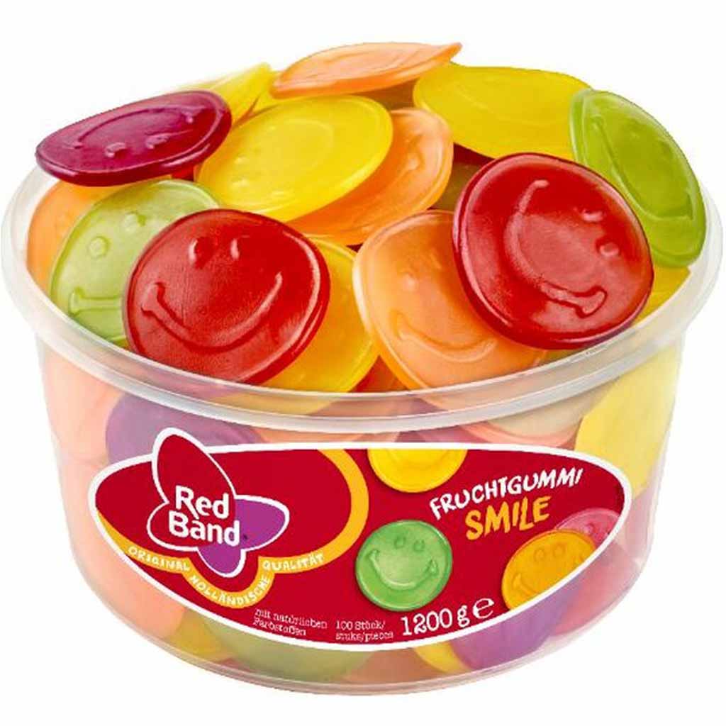 Red Band Fruchtgummi Smile 1200g MHD 06.03.27