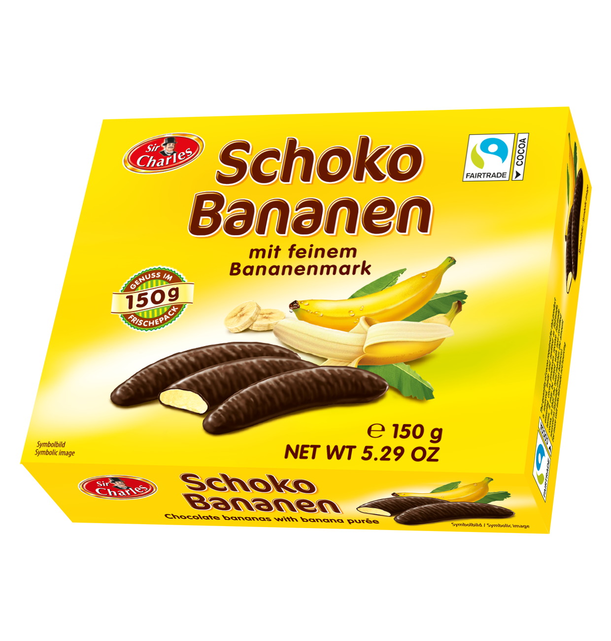 Sir Charles Schokobananen 150g