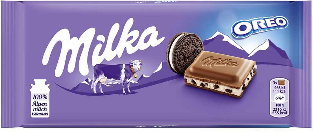 MILKA Tafelschokolade Oreo 100g MHD 14.01.26