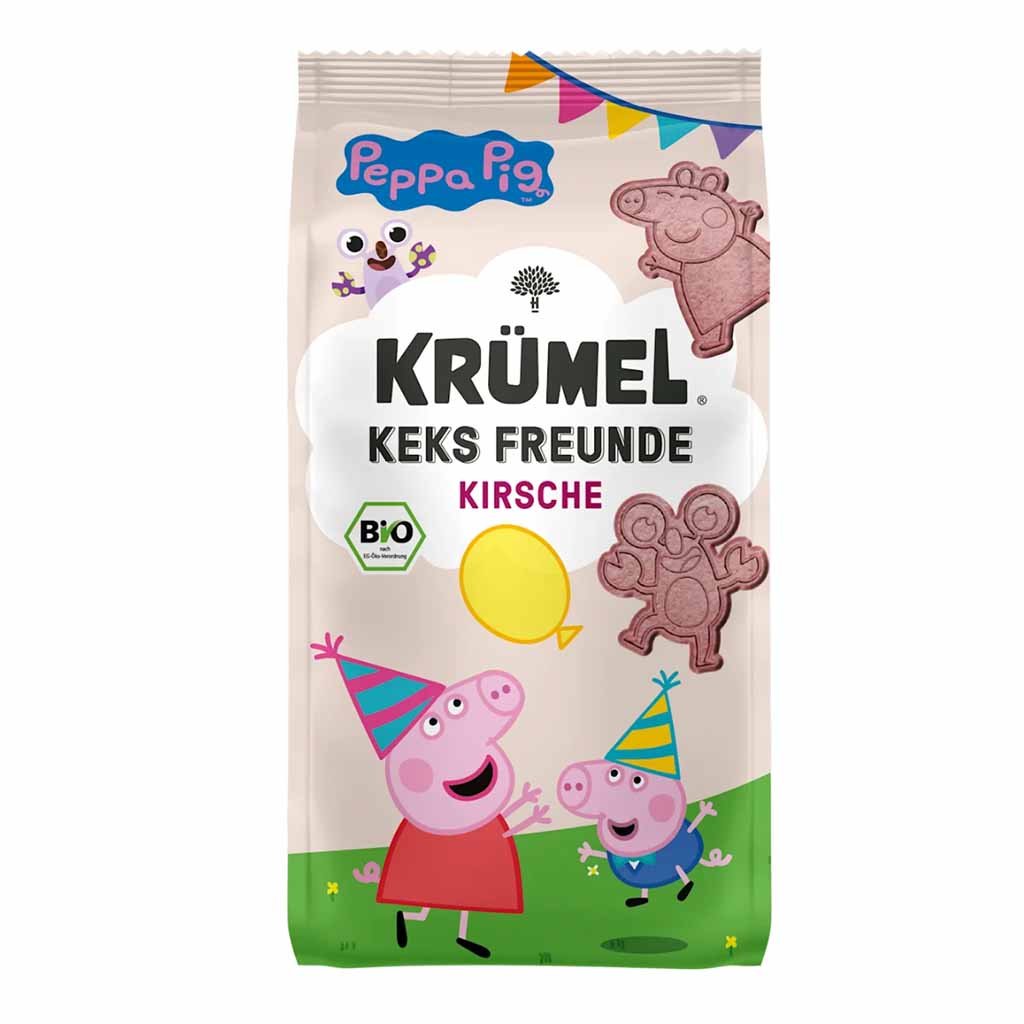 KRÜMEL Kinderkekse Kirsche ab 3 Jahren125g MHD 17.10.25