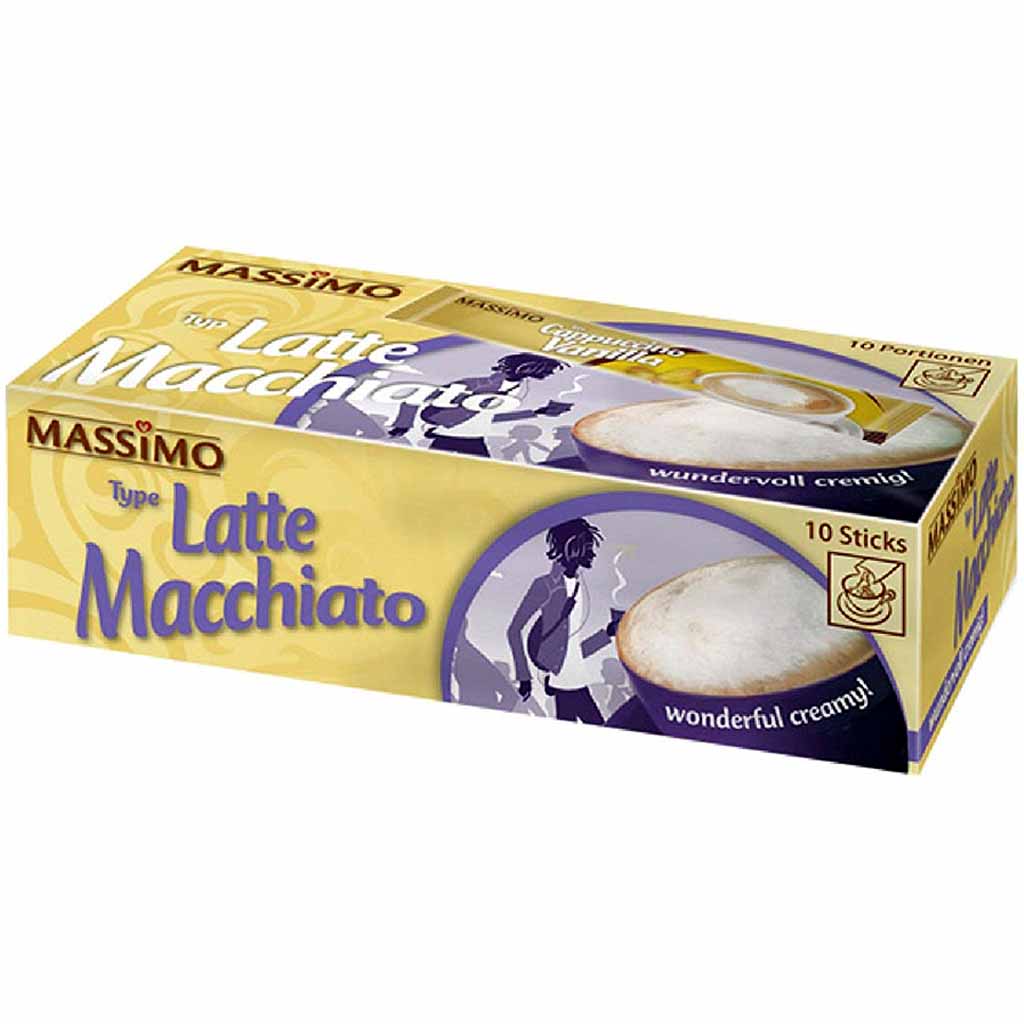 MASSIMO Latte Macchiato 125g= 10 Tassen