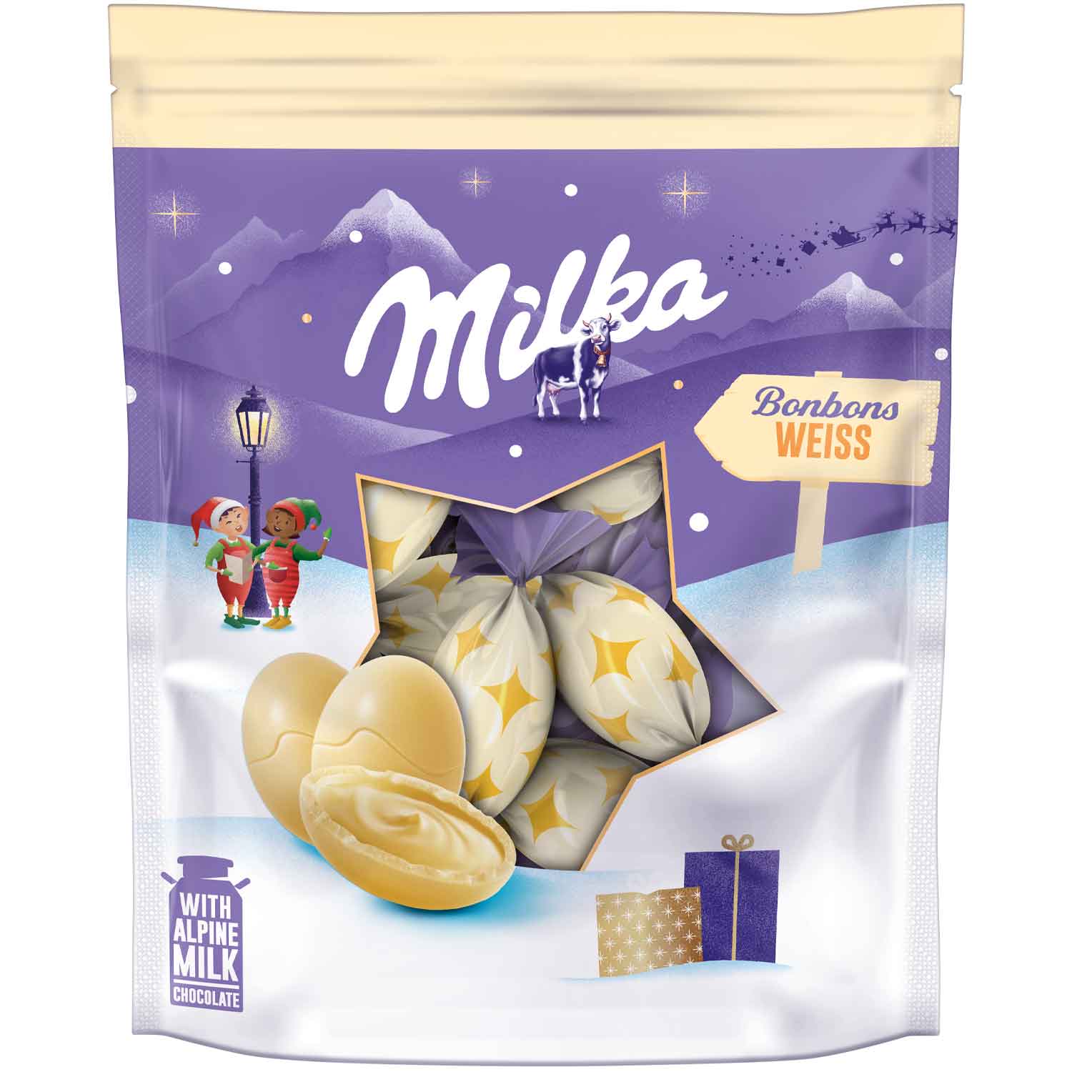Milka Bonbons Weiß 90g MHD 31.03.26