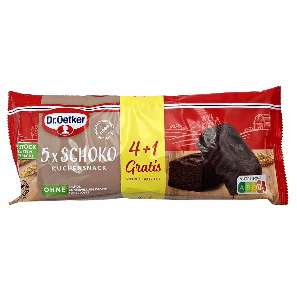Dr.Oetker 5 x Schoko Kuchensnack 175g