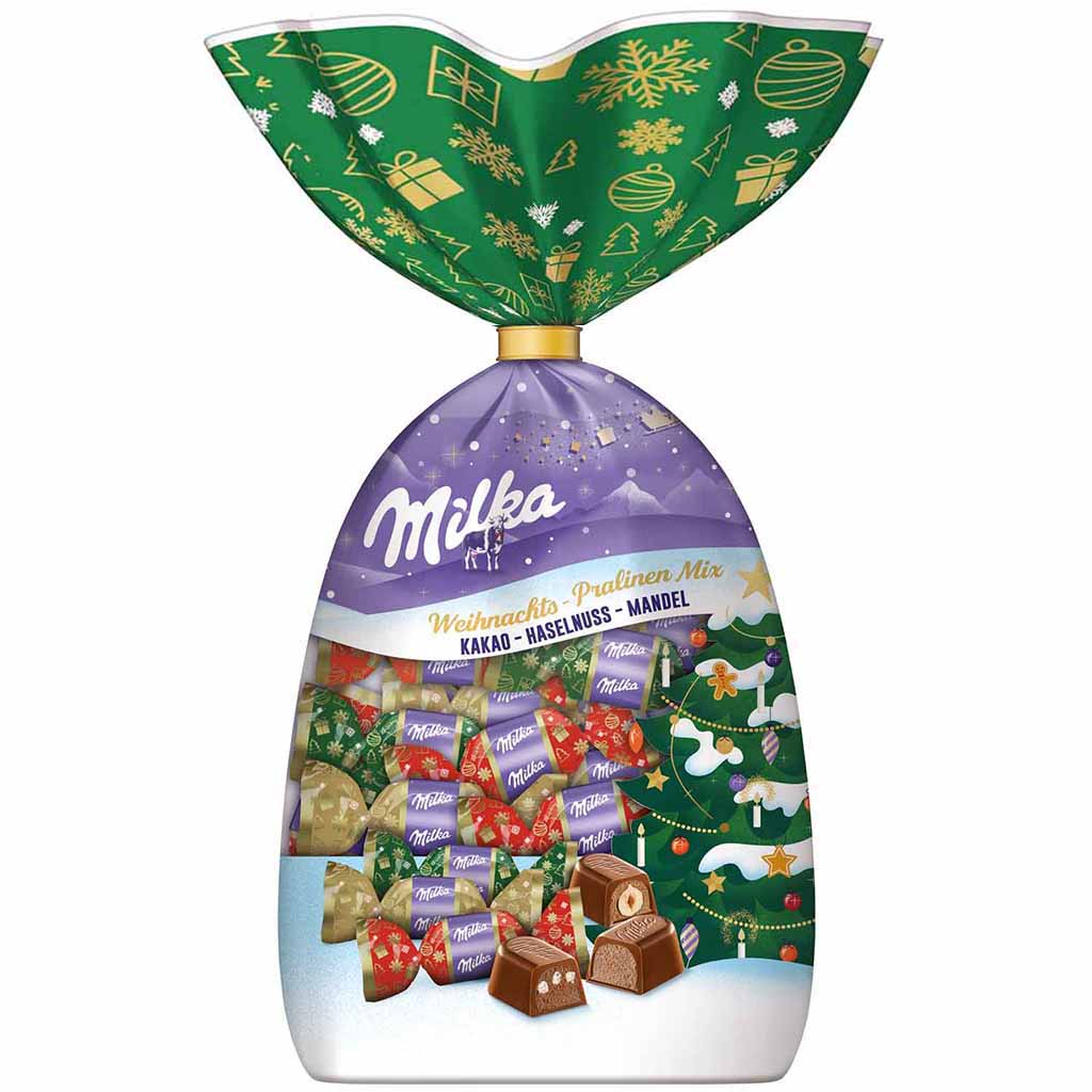 Milka Weihnachts-Pralinen Mix 180g, 7622201791209