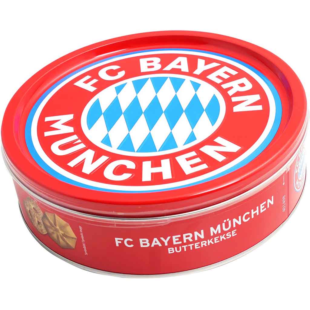 Patisserie Matheo FC Bayern München Butter Cookies 340g MHD 03.03.27