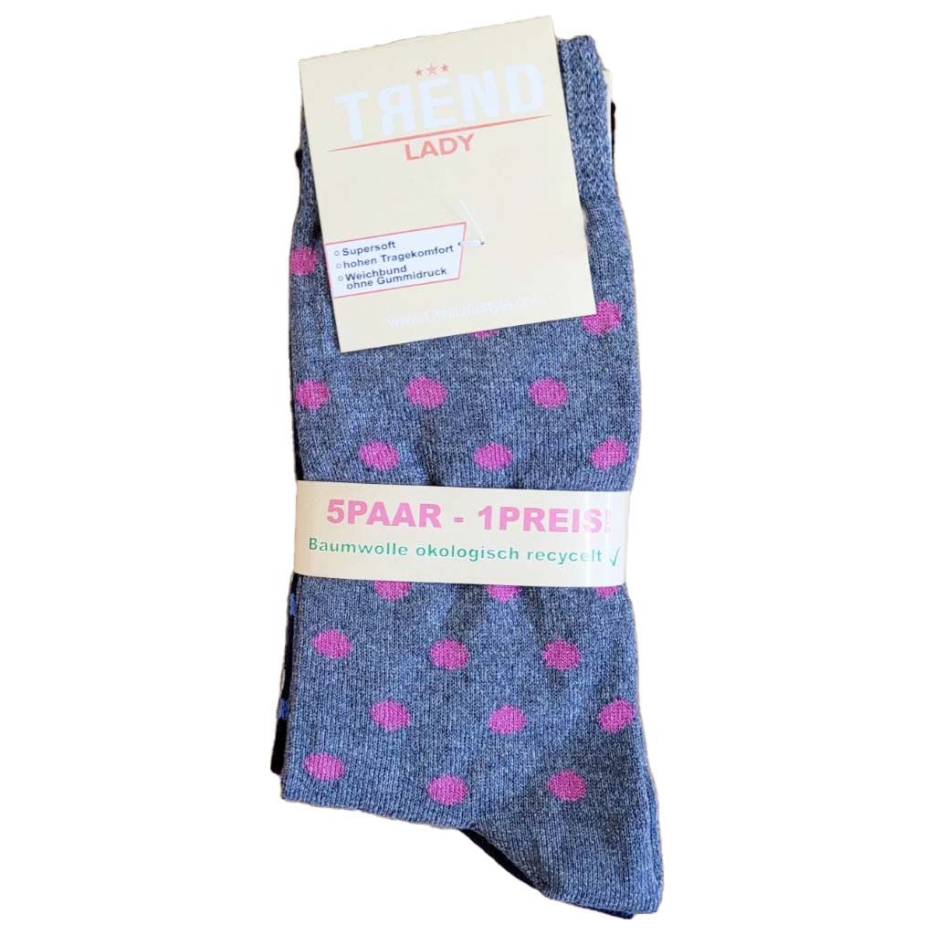 Trend Lady Socken 5er Gr 39-42
