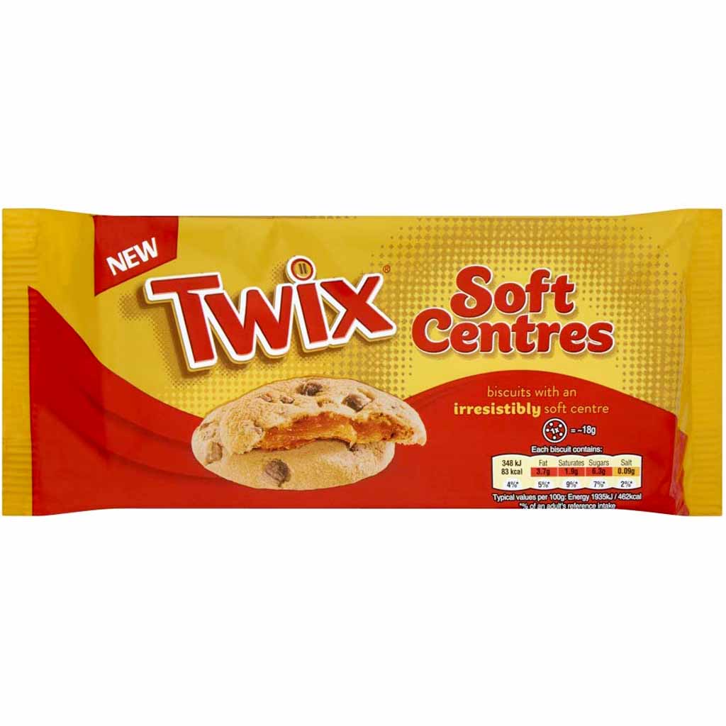 Twix Caramel Centres Biscuits 144g MHD 24.01.26