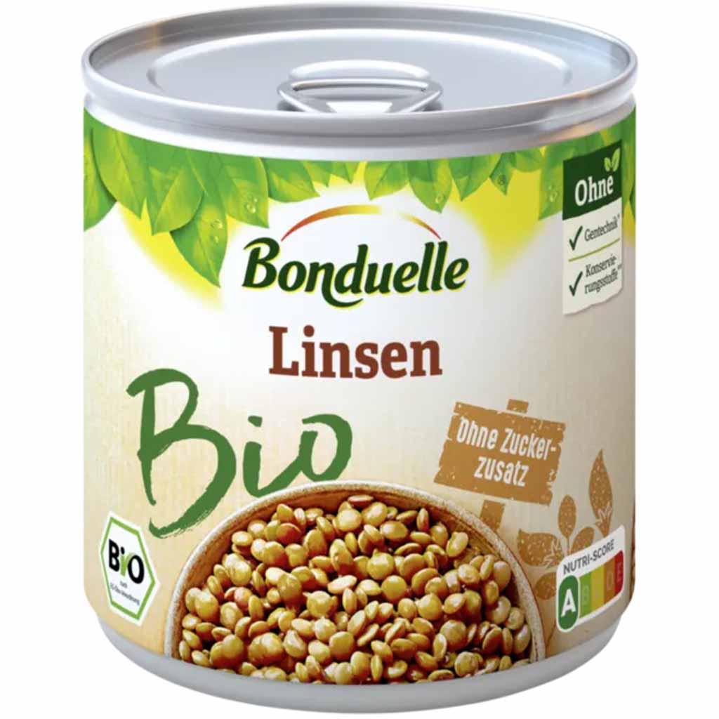 Bonduelle Bio Linsen 265g MHD 28.02.26