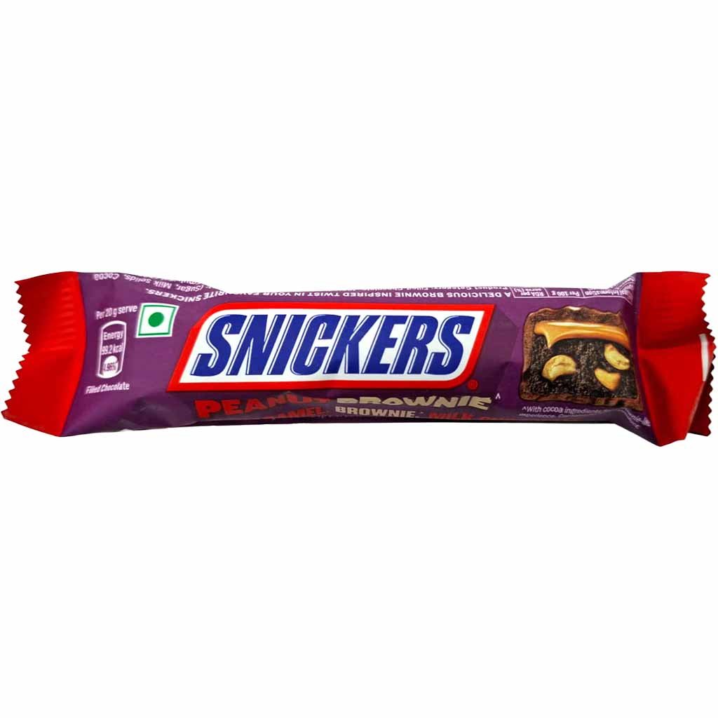 Snickers Peanut Brownie Bar 24g, 8902433008160