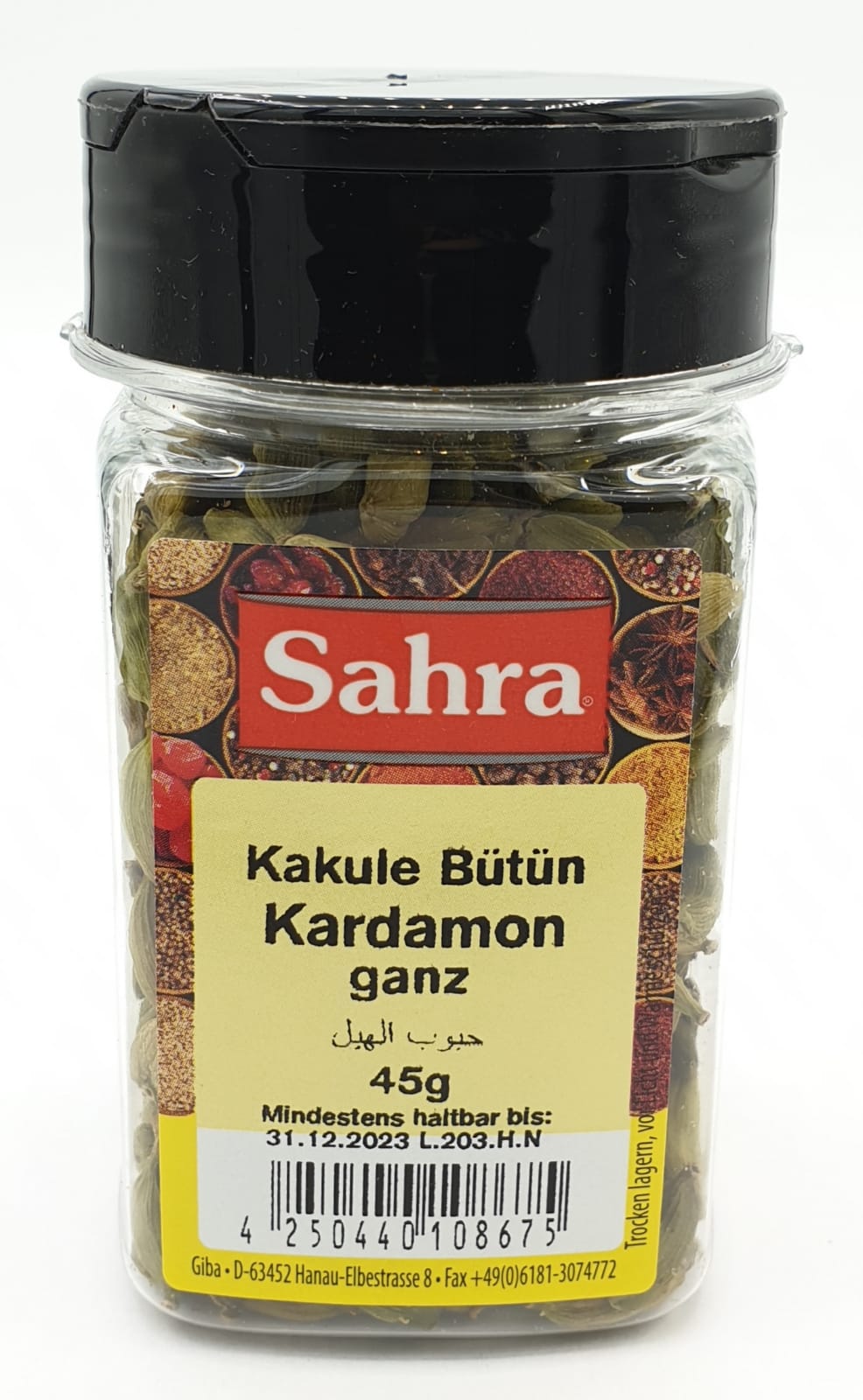 Sahra Kardamon ganz 45g MHD 30.06.27