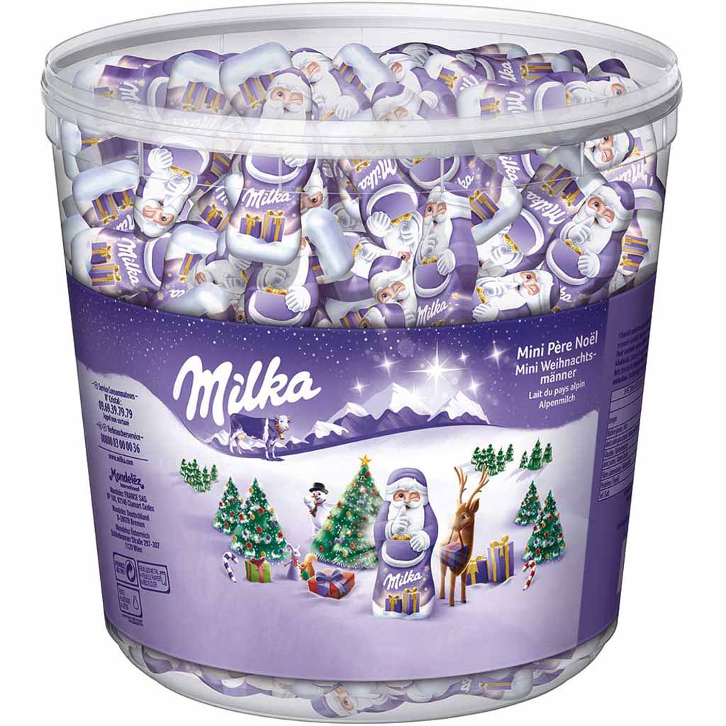 Milka Mini Weihnachtsmänner 1540g