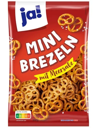 ja! Mini-Brezeln 250g MHD 25.05.26