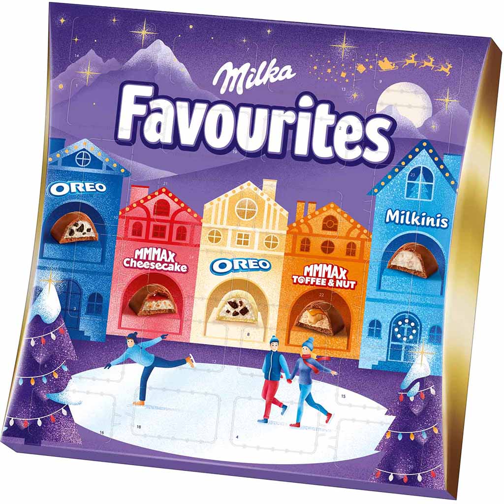 Milka Adventskalender Favourites 206g MHD 31.03.26