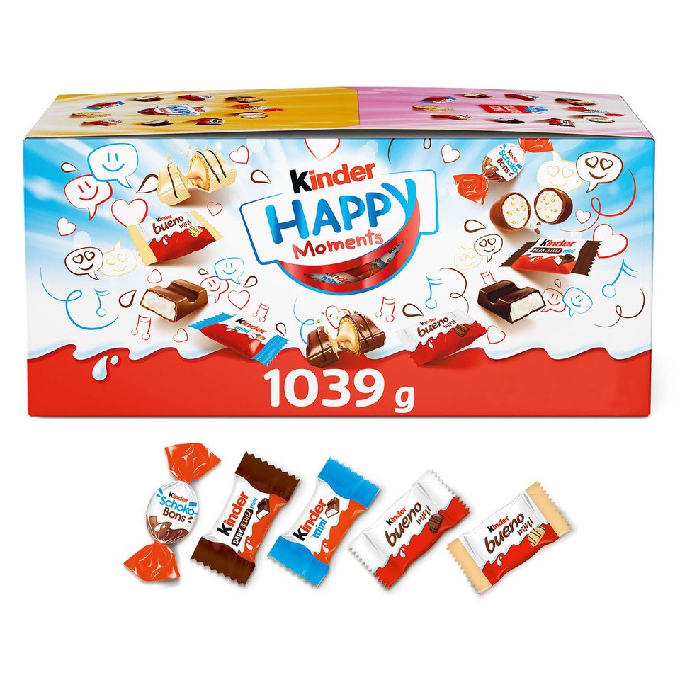 Kinder Happy Moments 1,039 kg   EAN 8000500413456