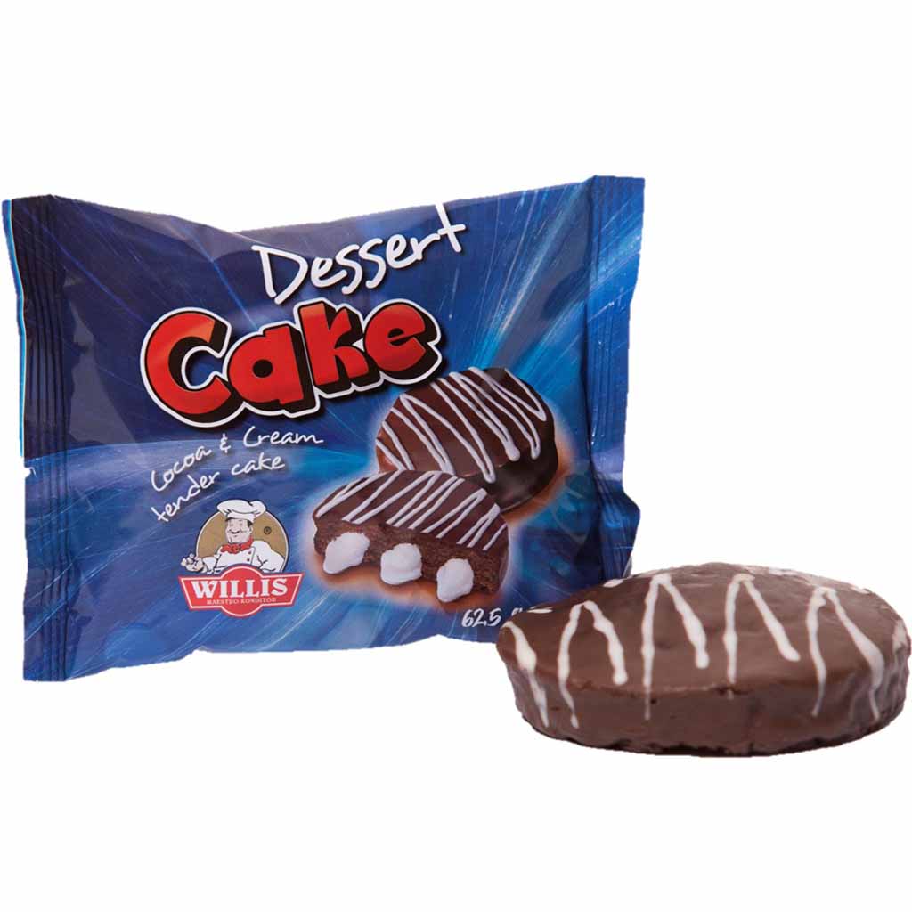 Willis Dessert Cake 31 x 62,5g , 1937g