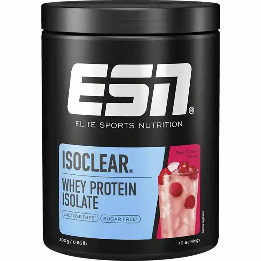 ESN Isoclear Whey Protein Isolate Fresh Cherry Flavor 300g MHD 31.08.26