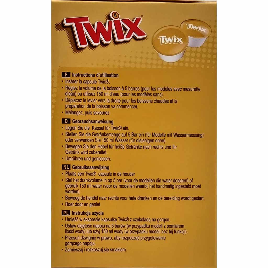 Twix Dolce Gusto Kapseln 8 Tassen 120g