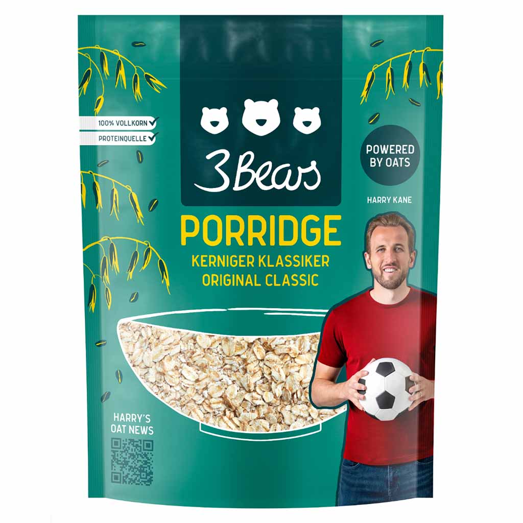 3Bears Porridge Kerniger Klassiker 400g MHD 17.01.26