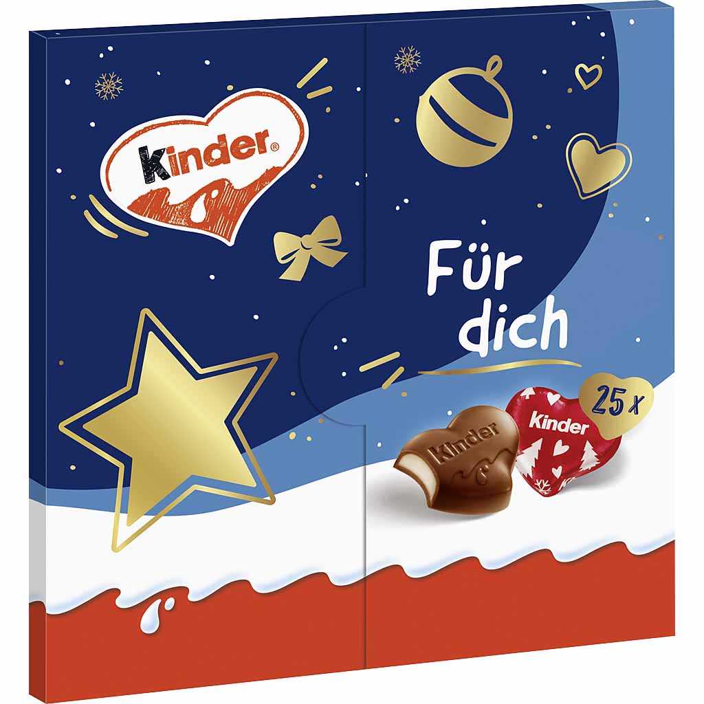Kinder Love Minischokoladenherzen 107g, 8000500428672