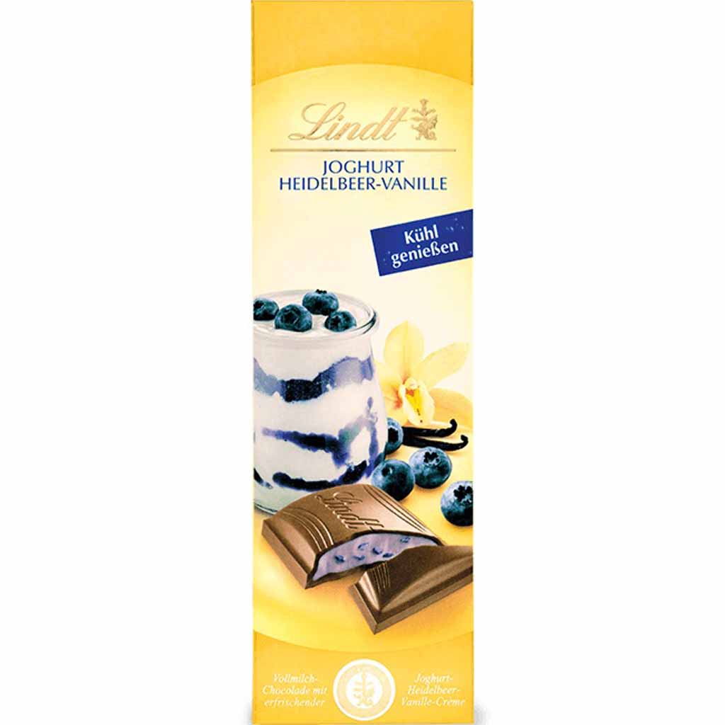 Lindt Sommertafel Joghurt Heidelbeer-Vanille 100g MHD 31.01.26