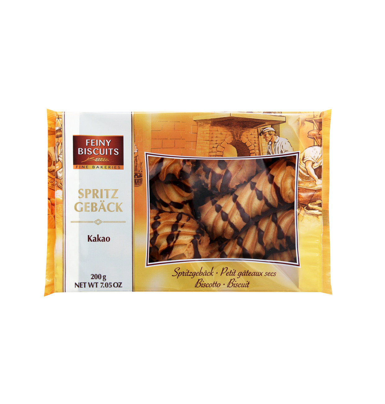 Feiny Biscuits Spritzgebäck Kakao 200g MHD 15.04.26