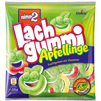 Storck Nimm2 Lachgummi Apfellinge 225g MHD 30.06.26
