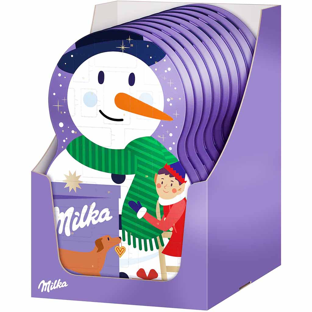 Milka Snow Mix Adventskalender 10 x 213g Display, 7622202025181