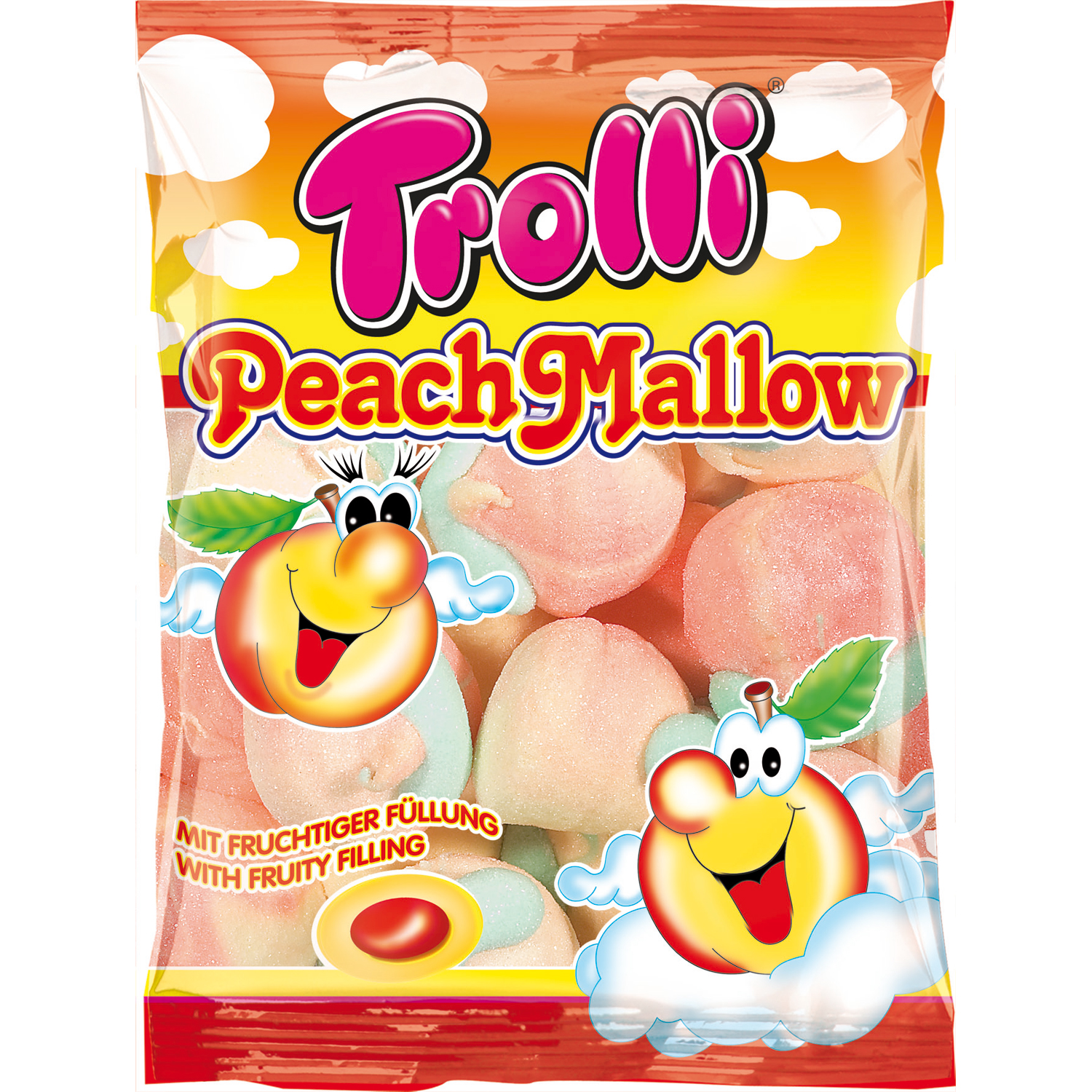 Trolli Peach Mallow 150g MHD 11.09.26