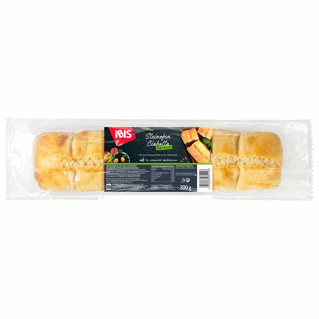 Ibis Steinofen Ciabatta 300g - EAN 4012263031116