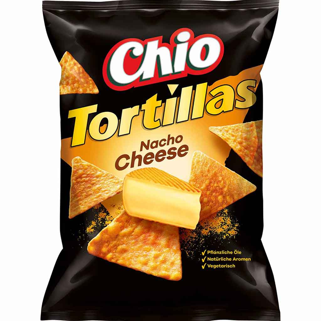 Chio Tortillas Nacho Cheese 110g MHD 26.01.26