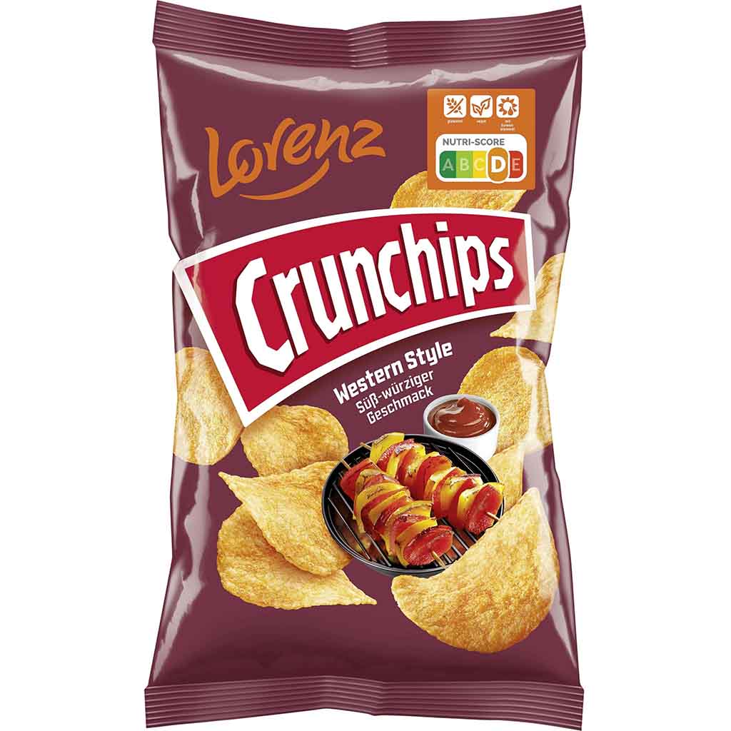 Lorenz Crunchips Western Style 150g MHD 11.12.25
