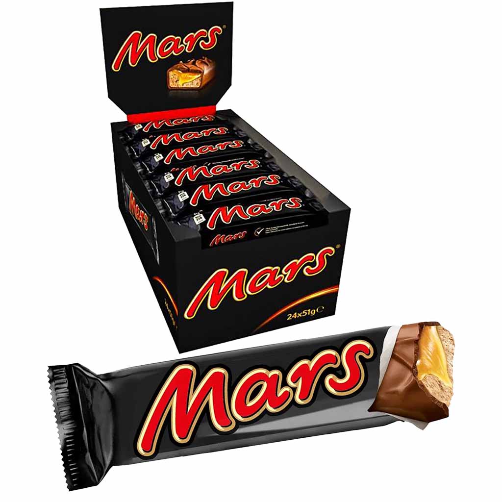Mars Schokoriegel 24x51g=1224g MHD 13.09.26