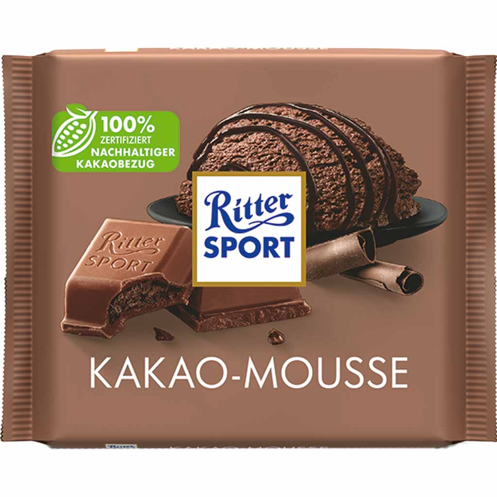 Ritter Sport Tafelschokolade Kakao-Mousse 100g MHD 26.03.26