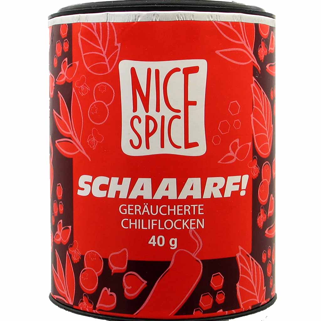 Nice Spice Schaaarf! Chiliflocken 40g MHD 30.04.28