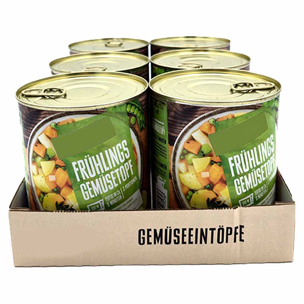 Buss Frühlings-Gemüsetopf 6x800 g = 4,8 kg MHD 28.04.28