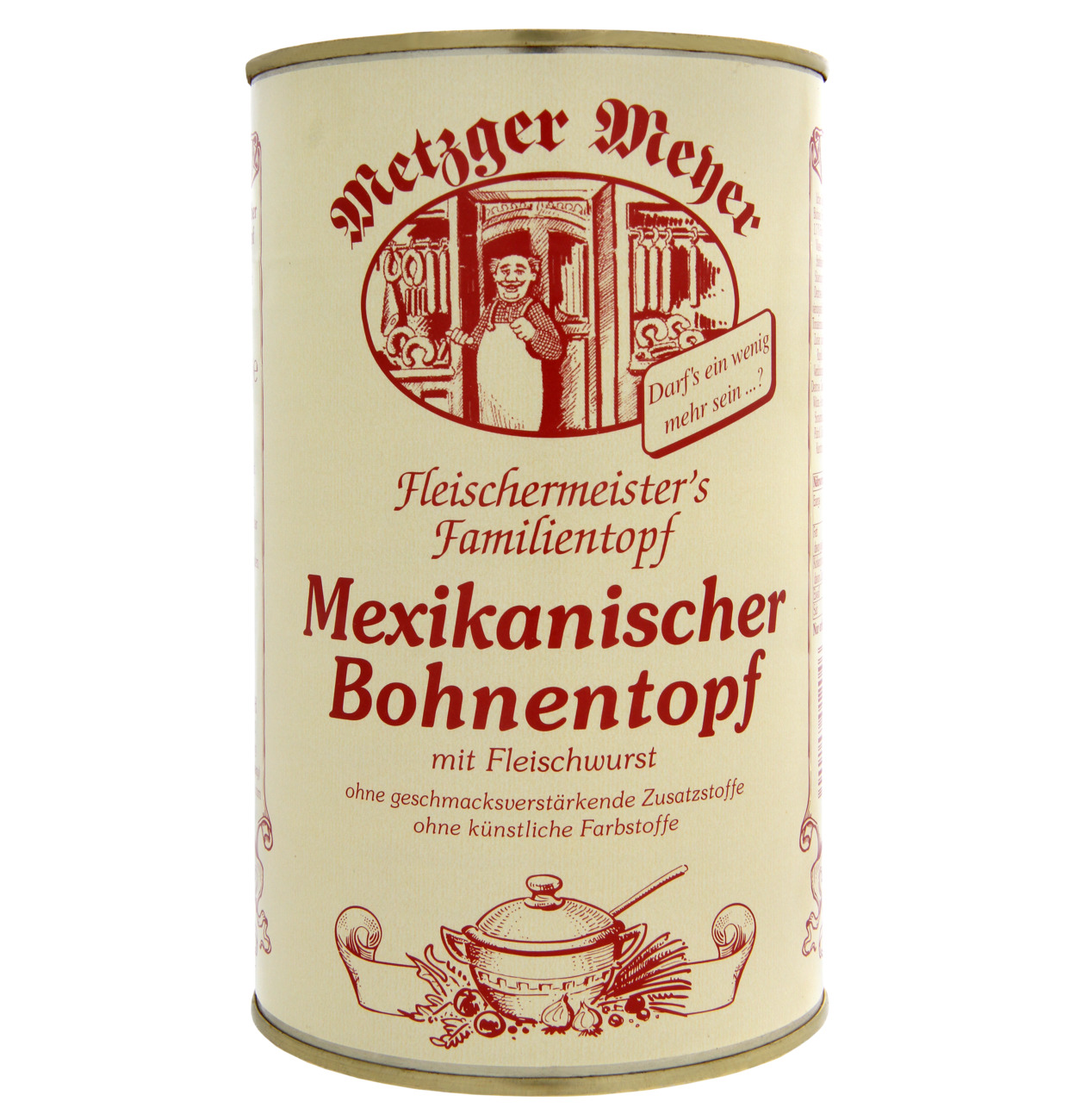 Metzger Meyer Mexikanischer Bohnentopf 1,2 kg MHD 05.03.29